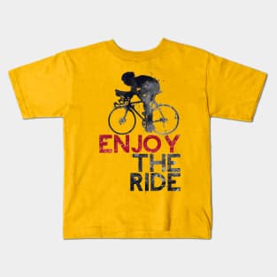 Cycling - Enjoy The Ride Kids T-Shirt